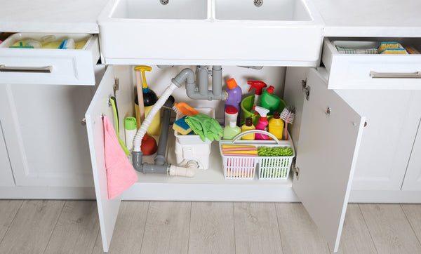 Where Should Cleaning Products Be Stored?