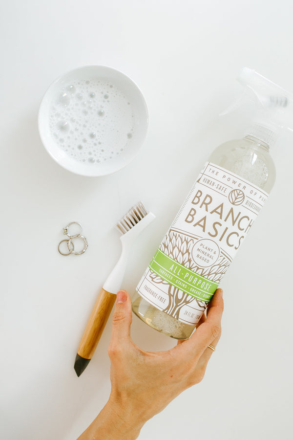 How to clean jewelry with Branch Basics