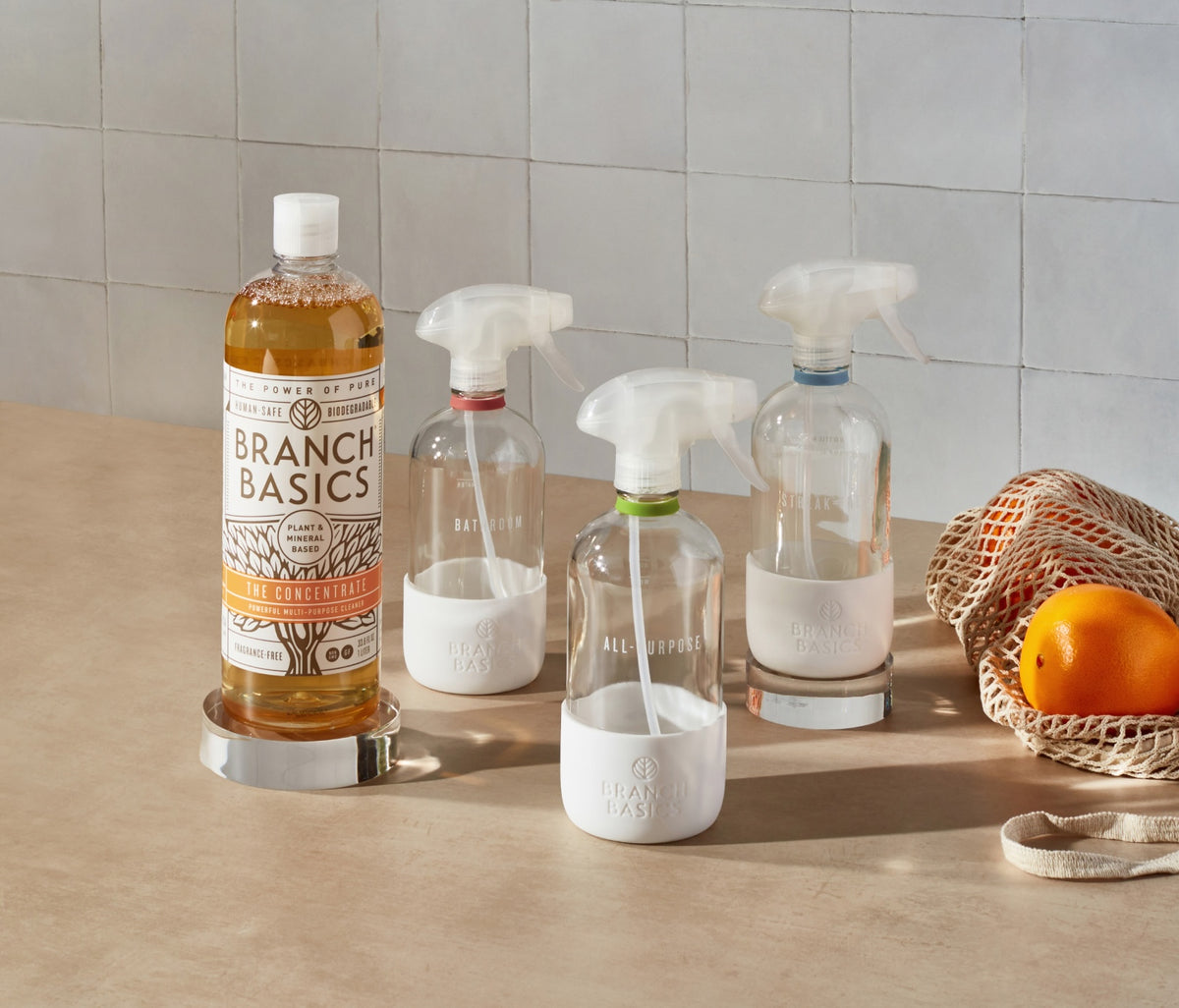 Cleaning Essentials Kit in Glass Product Page