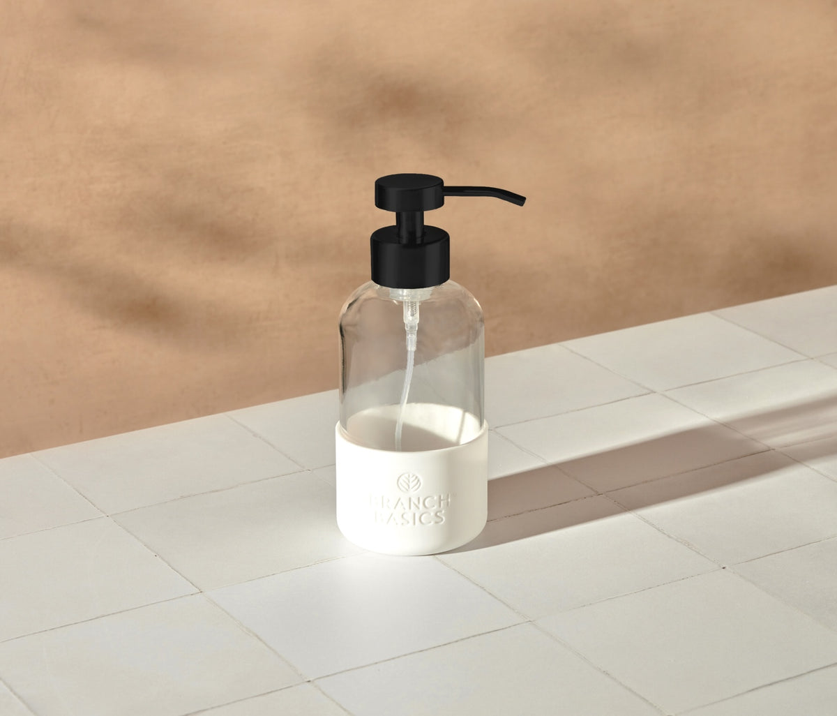 Foaming Wash Bottle in Glass Product Page