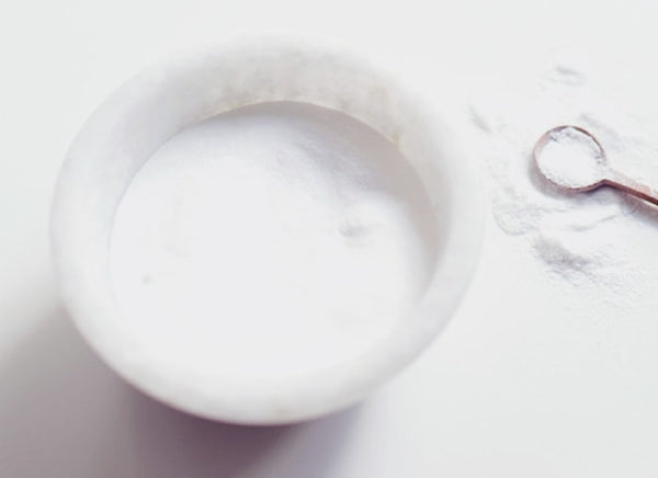 Sodium Phytate powder in a dish