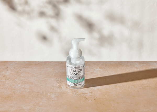 Branch Basics human-safe hand soap is safe for toddlers