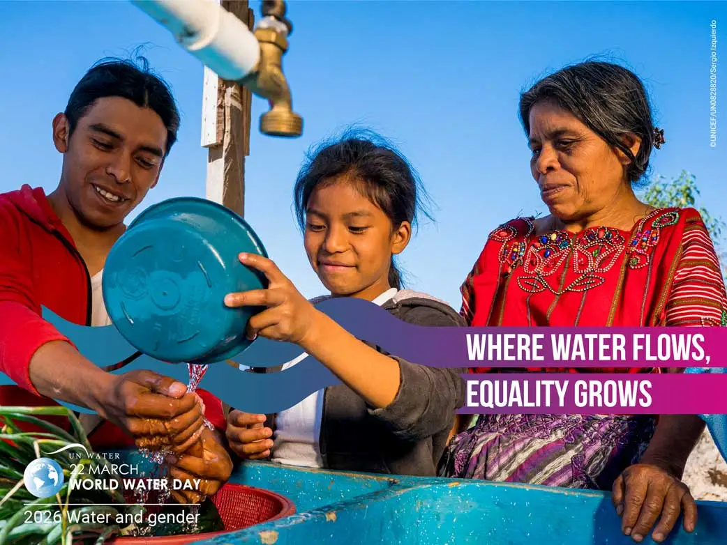 World Water Day March 22nd - Teach your students about water and gender equality!