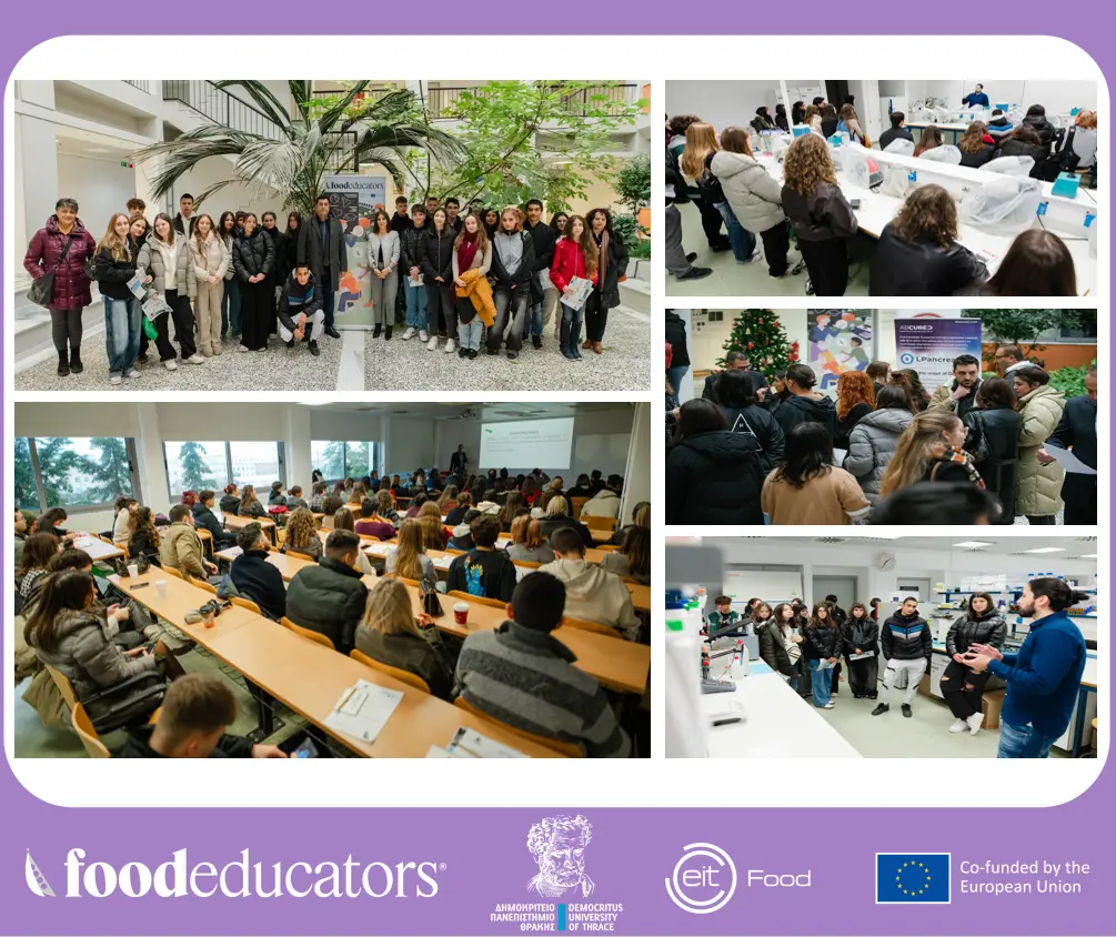Ημέρα Καριέρας FoodEducators: Εξερευνώντας τις Επαγγελματικές Ευκαιρίες στον Αγροδιατροφικό Τομέα 